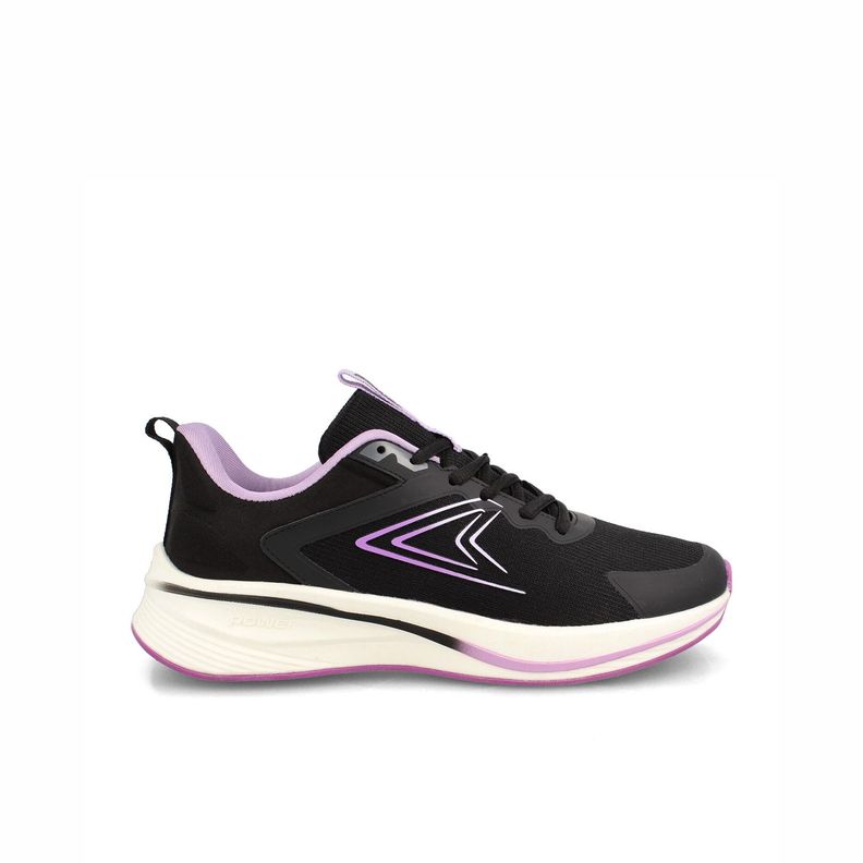 Zapatilla Mujer Power Swift Negro-Lt Morado-0