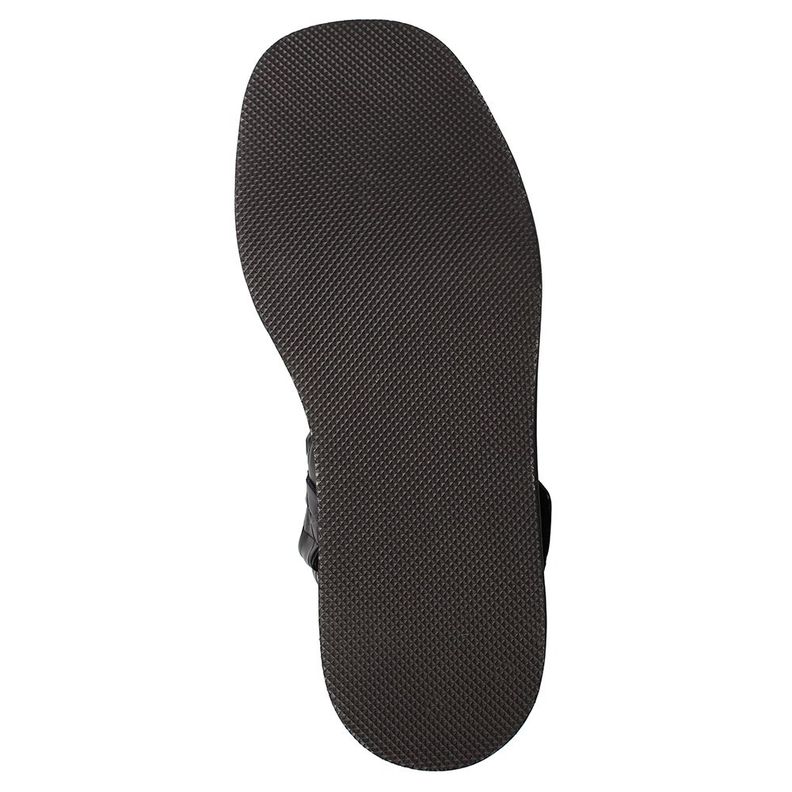 Sandalia Mujer Bata Crystal Negro Broche-6