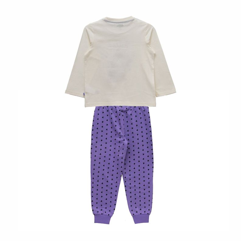 Pijamas Niña Bubblegummers Bruselas Lila-1