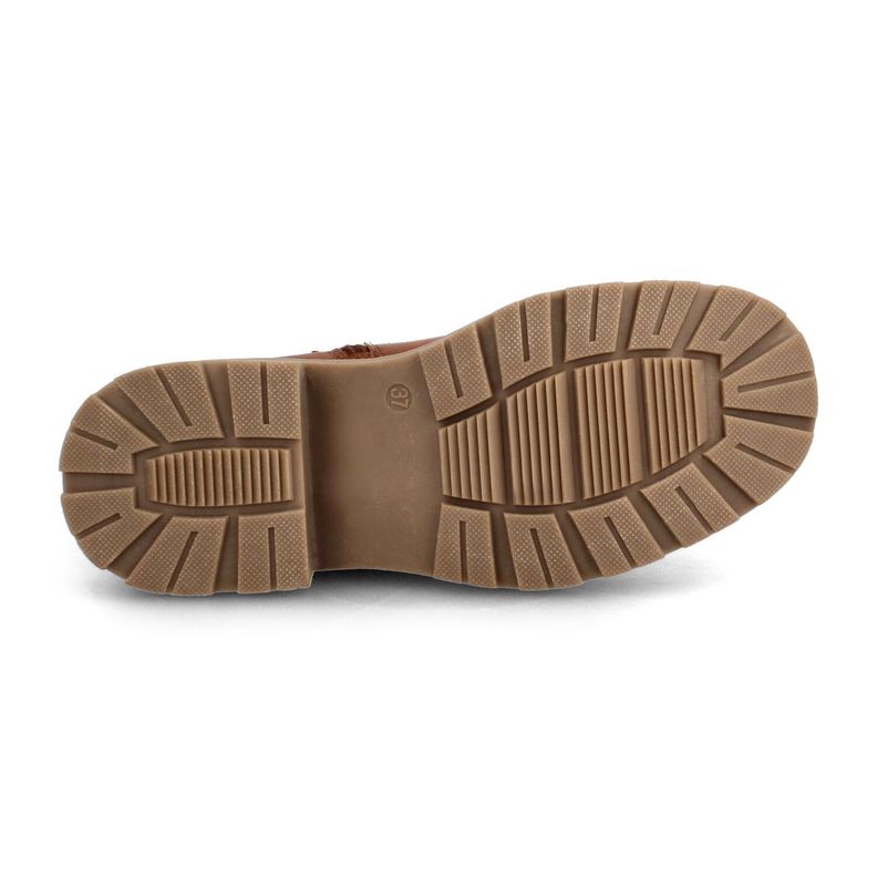 Botín Mujer Bata Ximena Camel-8