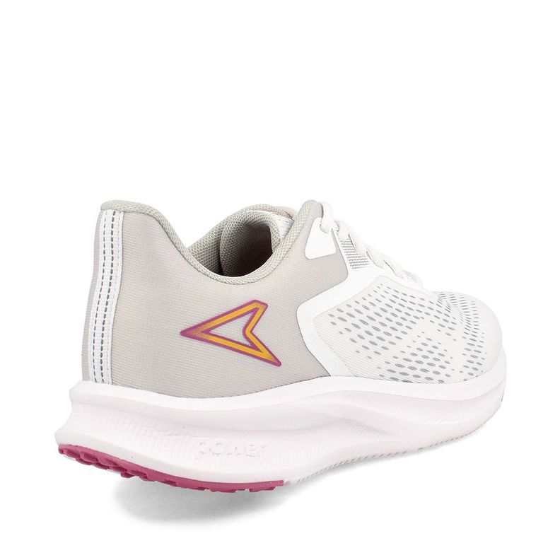 Zapatilla  Mujer Power Harrow Plus Racer Sc Blanco-3