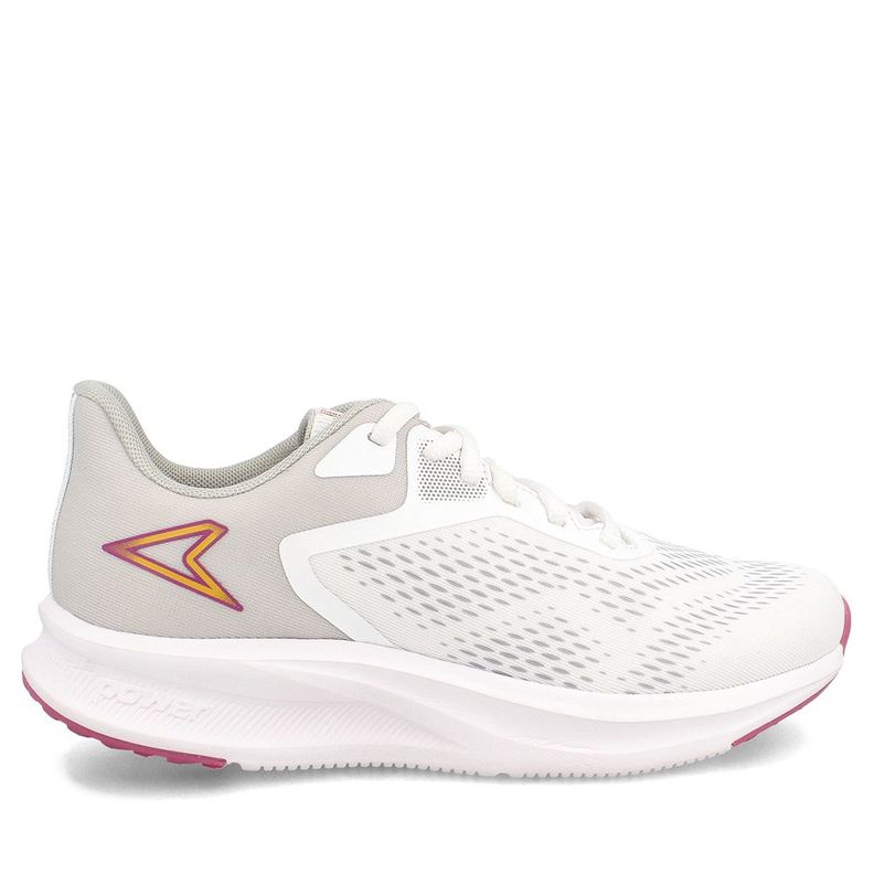 Zapatilla  Mujer Power Harrow Plus Racer Sc Blanco-4