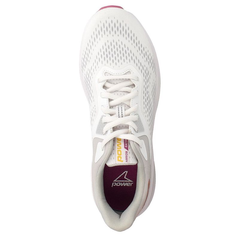 Zapatilla  Mujer Power Harrow Plus Racer Sc Blanco-5