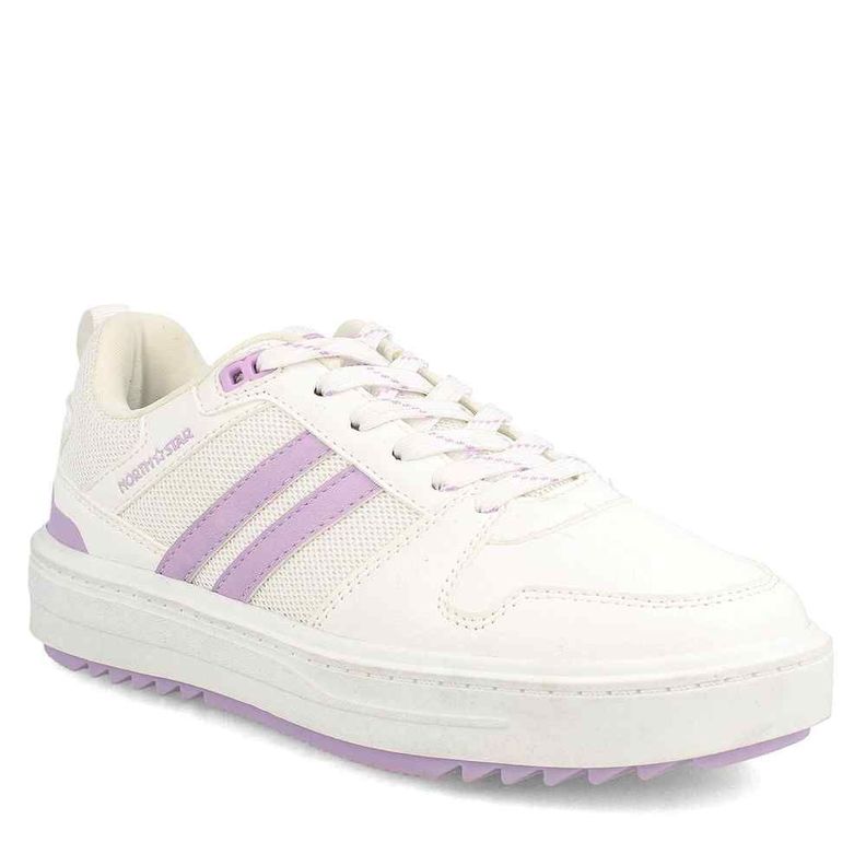 ZAPATILLA MUJER NORTH STAR GRAF BLANCO LILA-0
