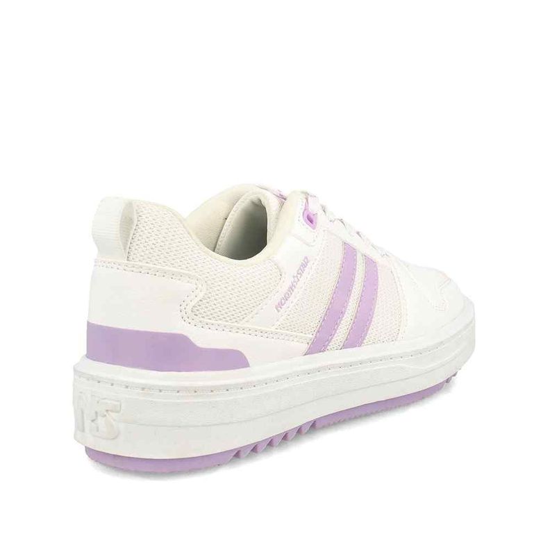 ZAPATILLA MUJER NORTH STAR GRAF BLANCO LILA-3