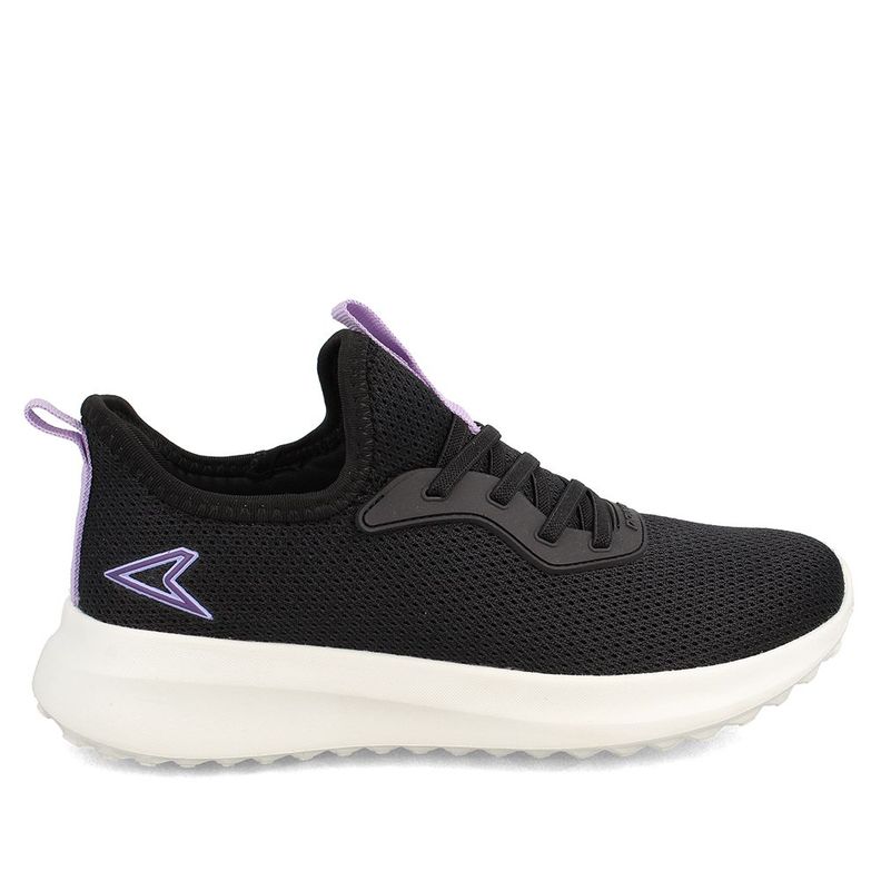 Zapatilla Mujer Power Primetime Inspo Negro-Lila-4