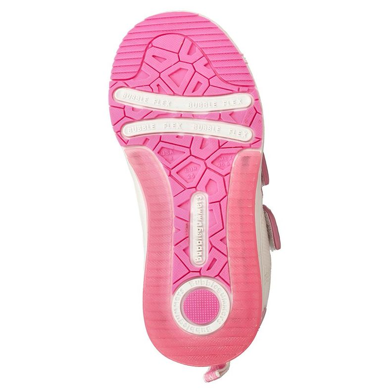 Zapatilla Niña Luces Bubblegummers Neon Rosado-6