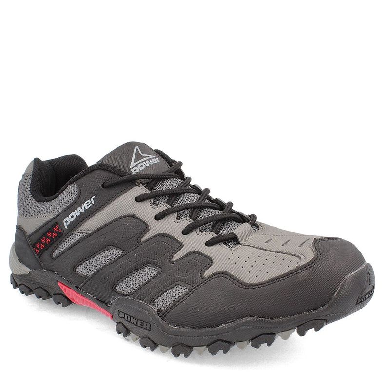 ZAPATILLA OUTDOOR HOMBRE POWER TREK TOR GRIS-0