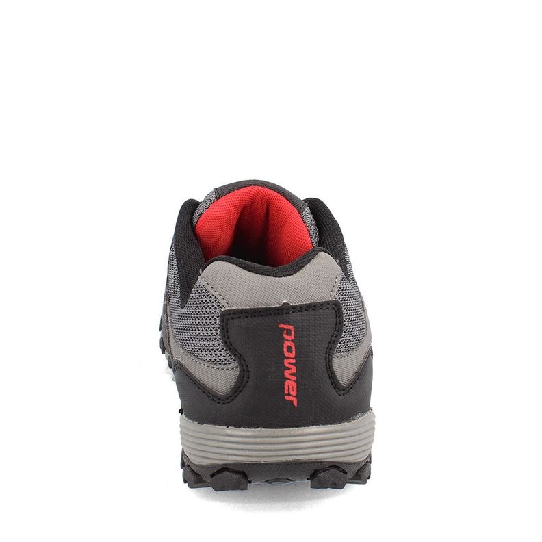 ZAPATILLA OUTDOOR HOMBRE POWER TREK TOR GRIS-2