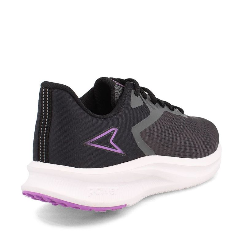 Zapatilla  Mujer Power Harrow Plus Racer Sc Negro-3