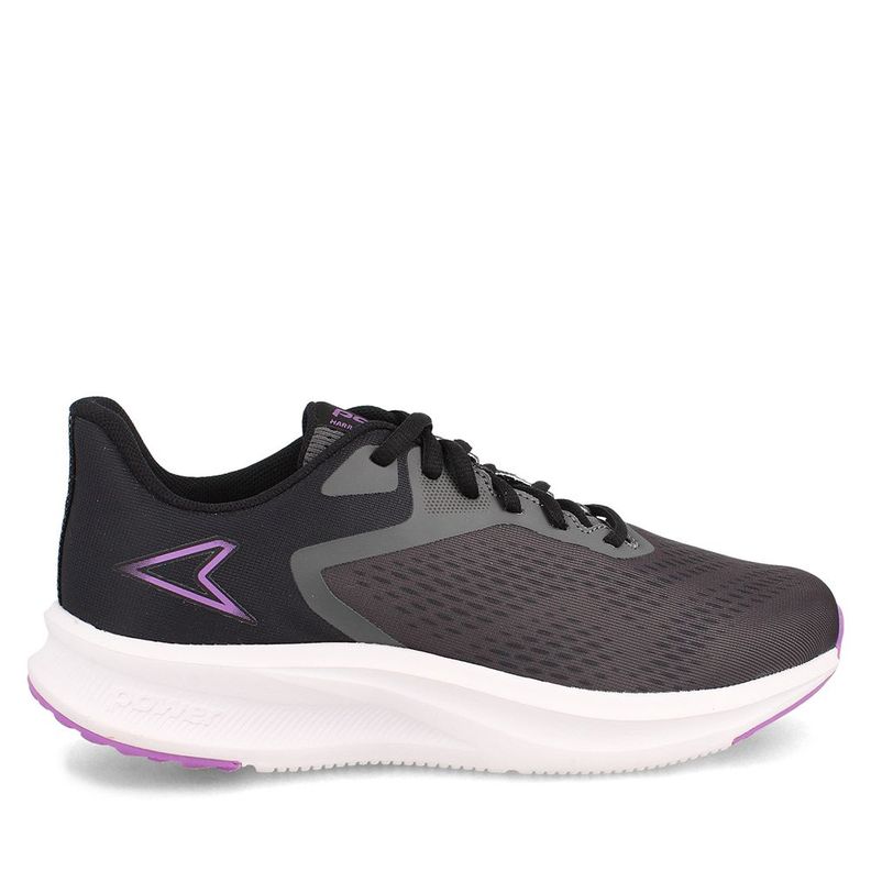 Zapatilla  Mujer Power Harrow Plus Racer Sc Negro-4