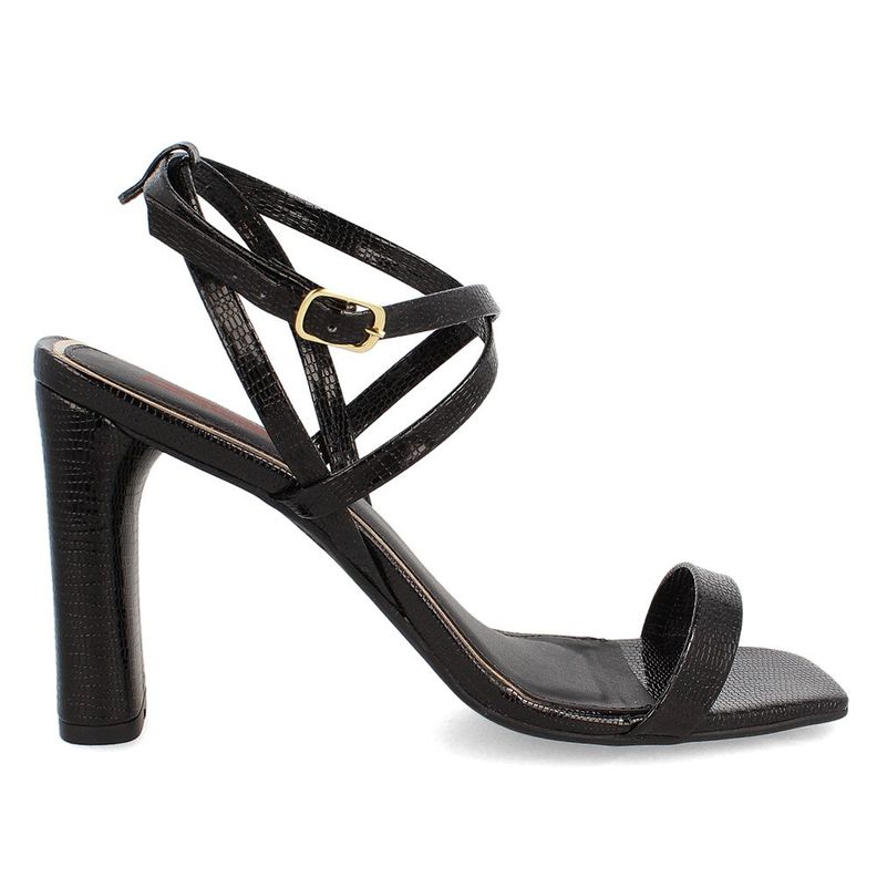 SANDALIA MUJER BATA LILA NEGRO-4