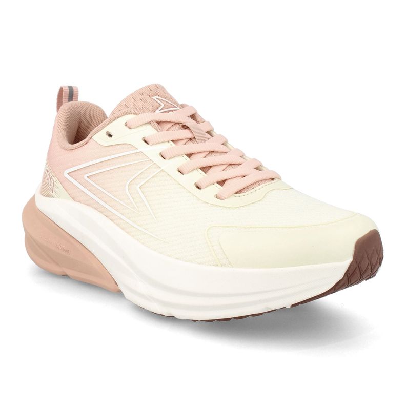 Zapatilla Mujer Power Duofoam Max 500 Delux Beige-Coral-2