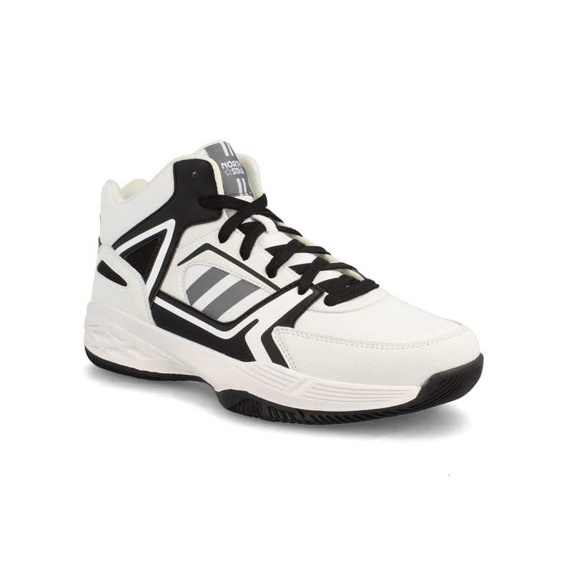 Zapatilla Hombre North Star Fly Blanco-Negro-1