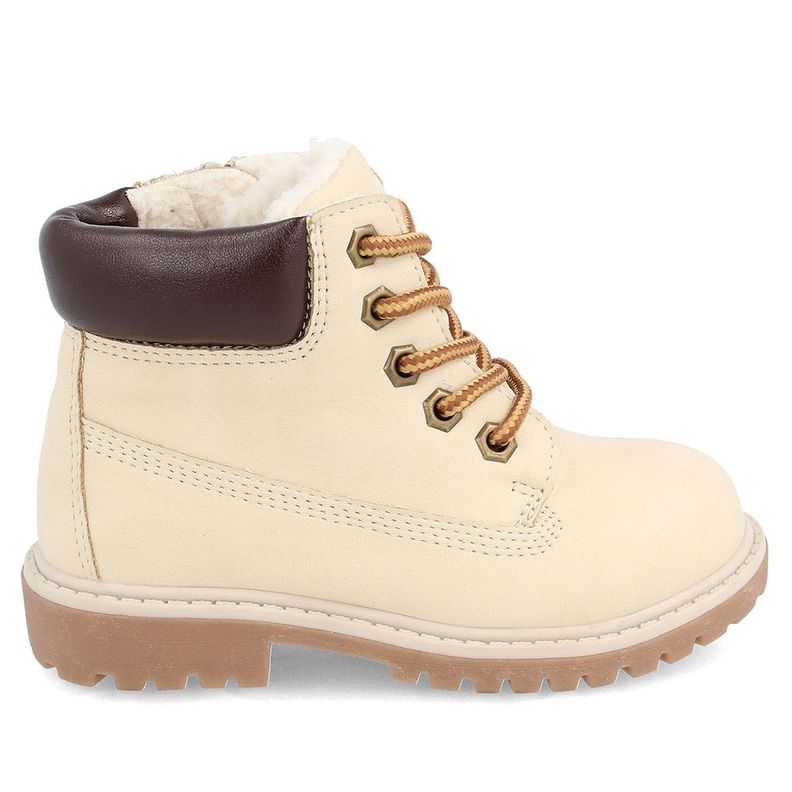 BOTÍN NIÑO BATA NEHUEN BEIGE 30-33