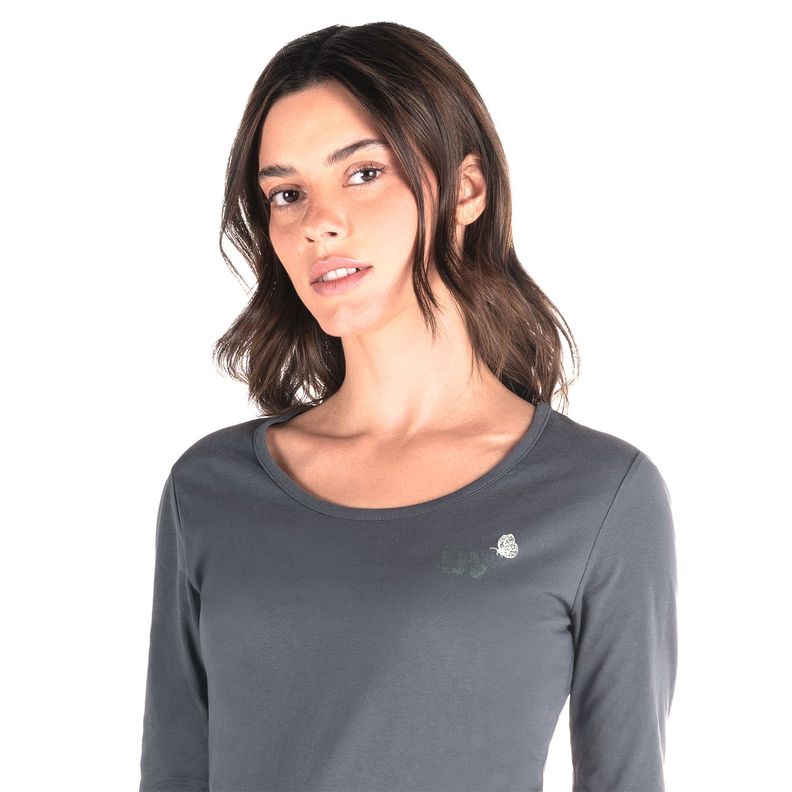Polera Mujer Weinbrenner Mahe Gris Oscuro-2