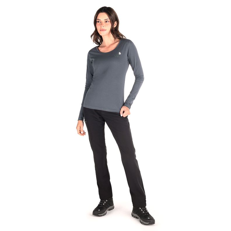 Polera Mujer Weinbrenner Mahe Gris Oscuro-3