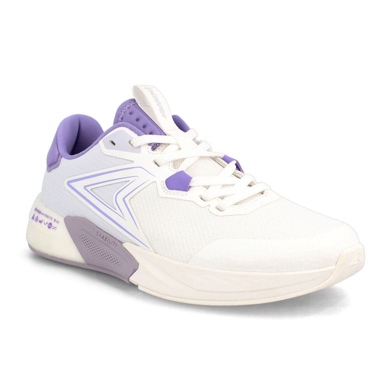Zapatilla Mujer Power Xorise+300 Tr Axel Blanco-Morado-1