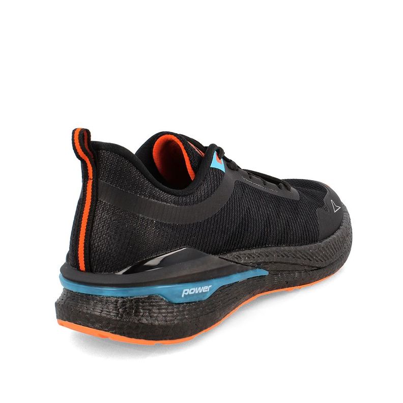 Zapatilla Hombre Power Kissen Negro-Azul-3
