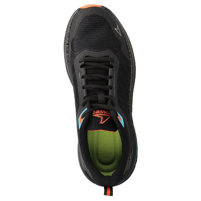 Zapatilla Hombre Power Kissen Negro-Azul-5