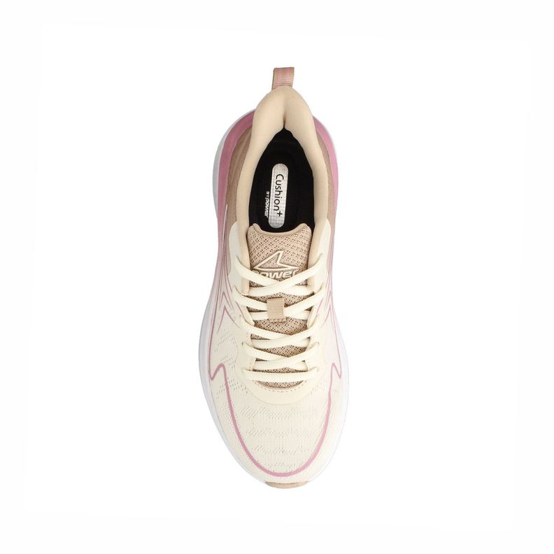 Zapatilla Mujer Power Libra Osaka Beige-Rosado-3