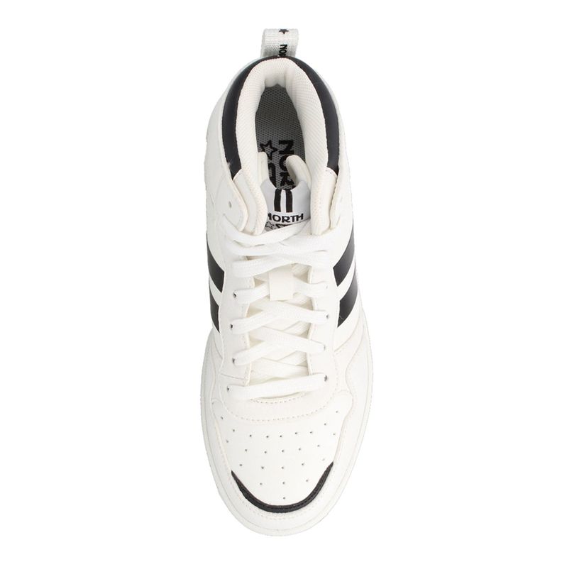 Zapatilla Mujer North Star Hem Blanco - Negro-3