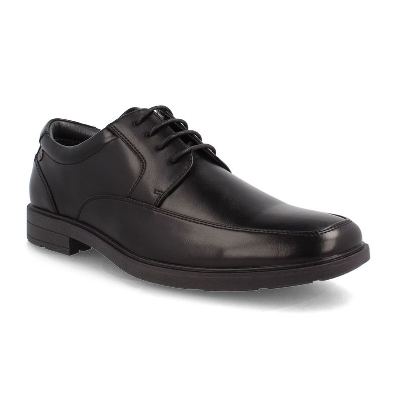 Zapato Hombre Bata Comfit Peter Negro con Cordon-2