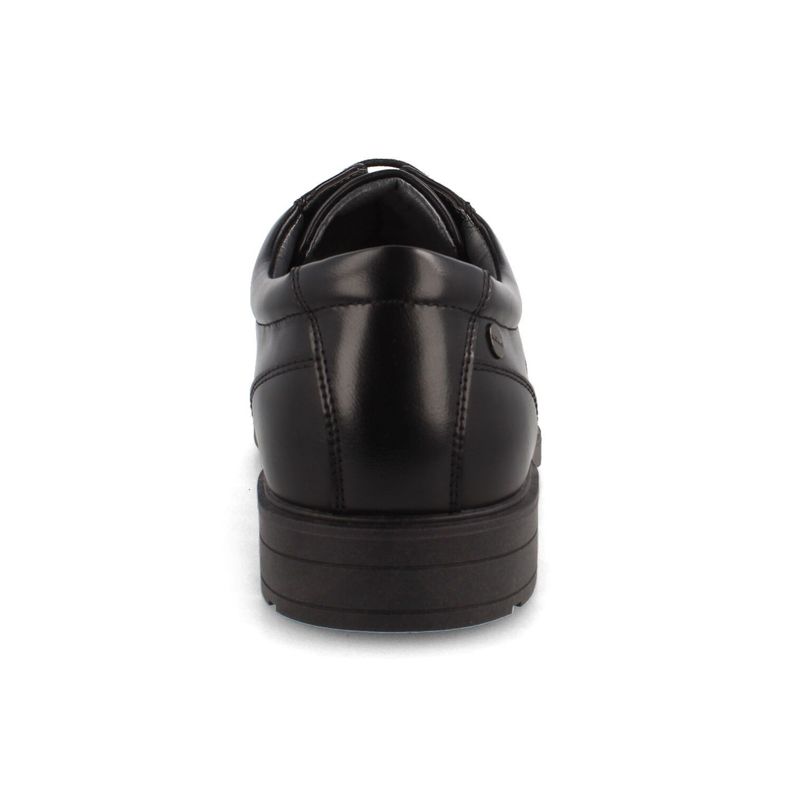 Zapato Hombre Bata Comfit Peter Negro con Cordon-4