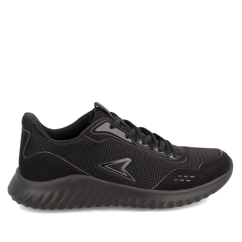 Zapatilla Escolar Mujer Power Alter Negro