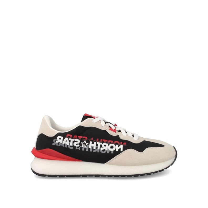 Zapatilla Hombre North Star Retronova Negro