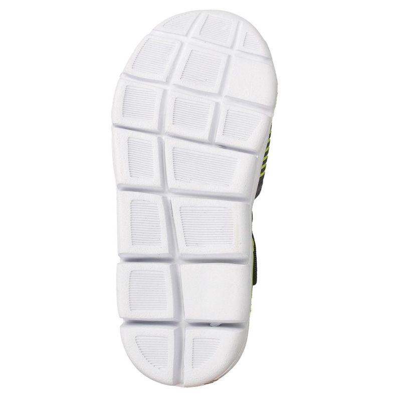 Sandalia  Niño Bubblegummers Bentley Gris-Amarillo-6