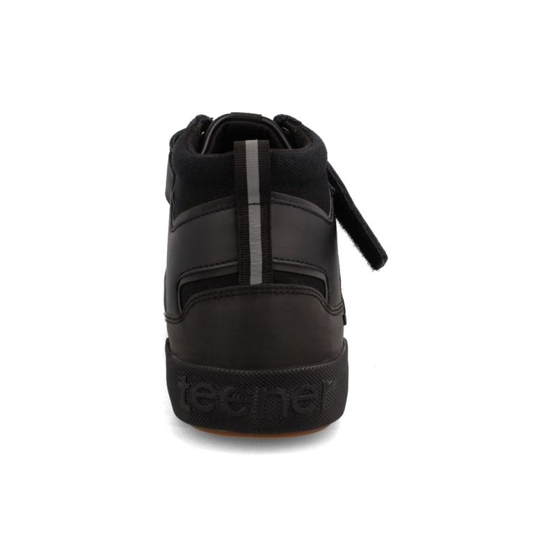 Zapatilla Escolar Niño Teener Tribu Negro Caña-2