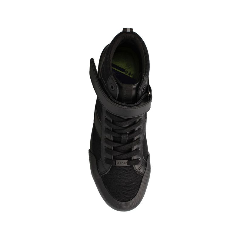 Zapatilla Escolar Niño Teener Tribu Negro Caña-3