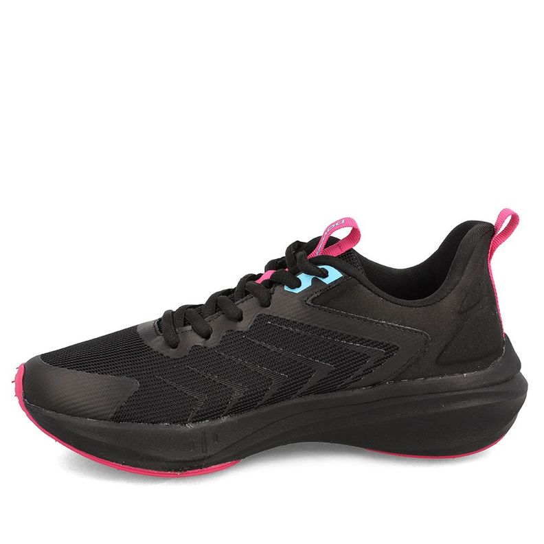Zapatilla Mujer Power Swift Negro-Rosado-1