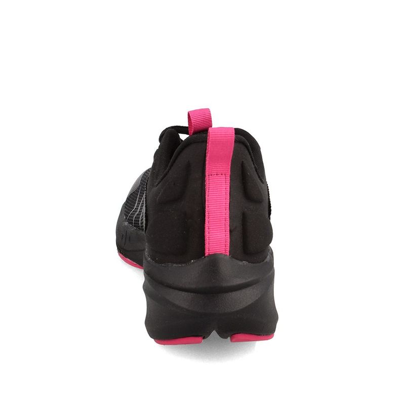 Zapatilla Mujer Power Swift Negro-Rosado-2