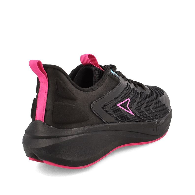 Zapatilla Mujer Power Swift Negro-Rosado-3