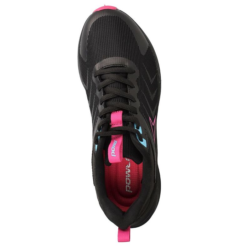 Zapatilla Mujer Power Swift Negro-Rosado-5