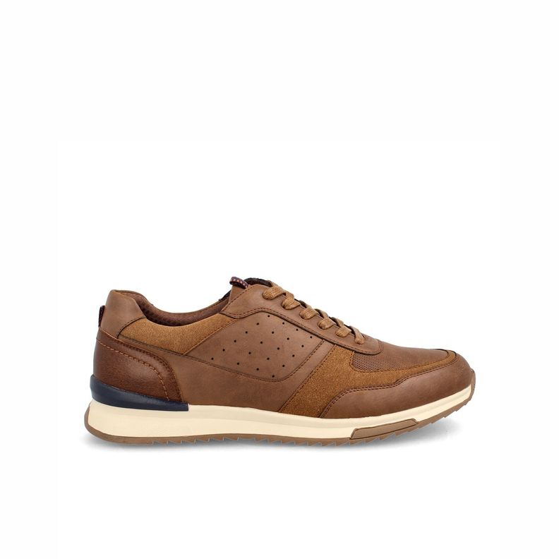 Zapato Hombre Bata Malak Camel-0