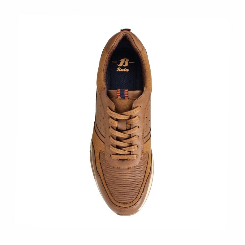 Zapato Hombre Bata Malak Camel-3