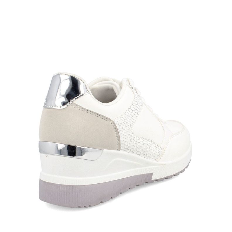 Zapatilla Mujer Bata Ling Blanco-3