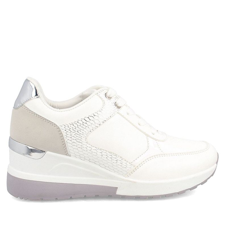Zapatilla Mujer Bata Ling Blanco-4