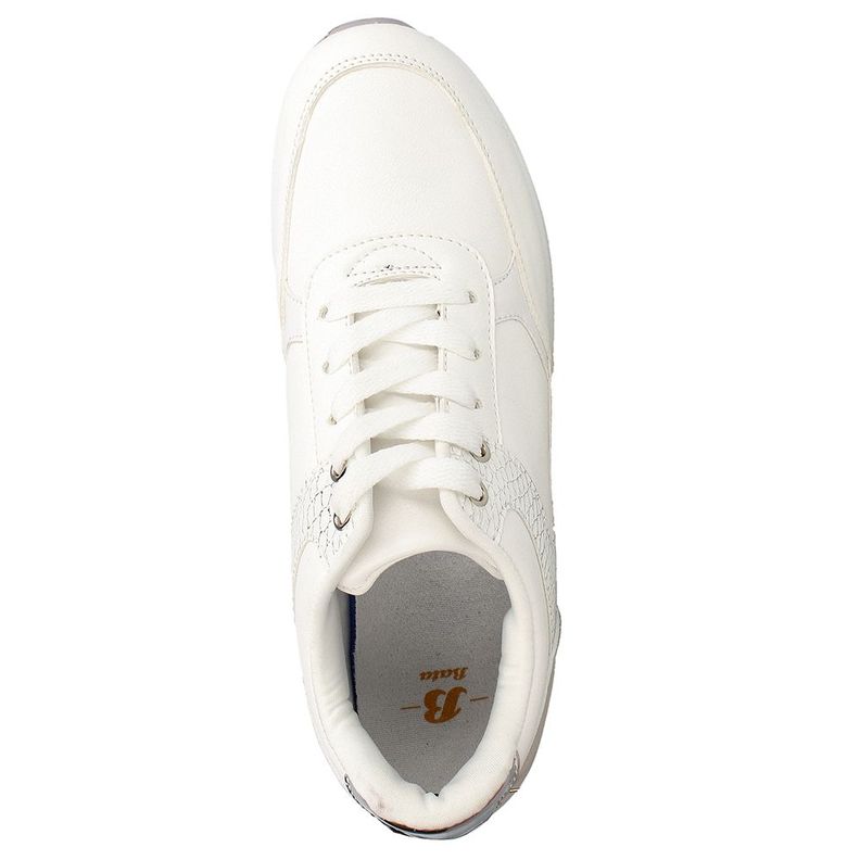 Zapatilla Mujer Bata Ling Blanco-5
