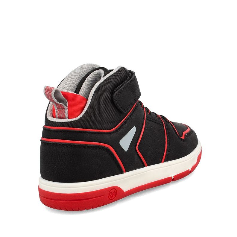 Botín Niño Bubblegummers Ballou Junior Negro-3
