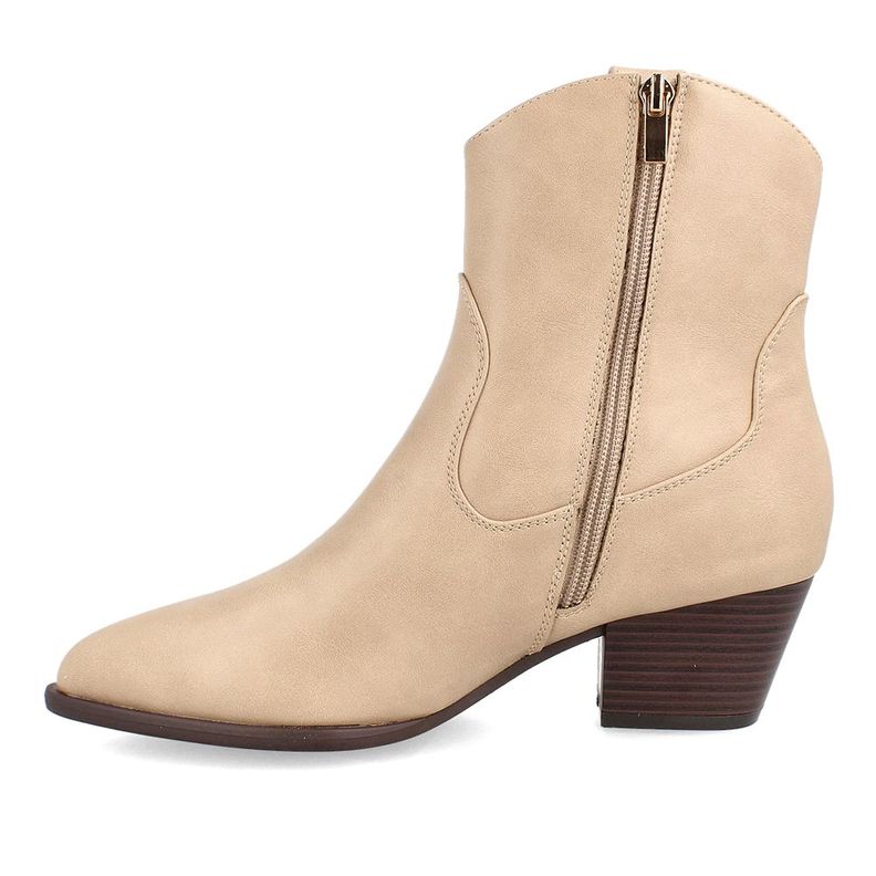 Botín Mujer Bata Cowie Blanco-1