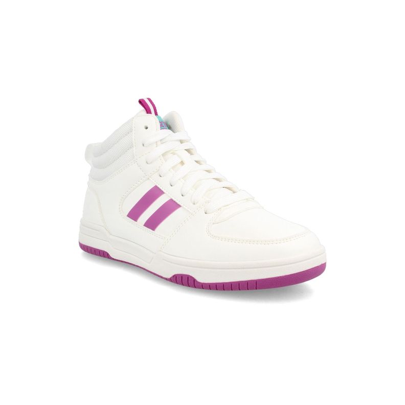 Zapatilla Niña North Star Hem Blanco-Lila-1
