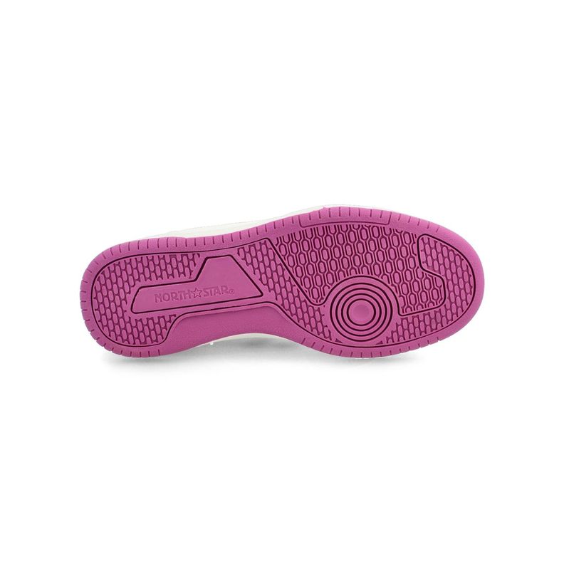 Zapatilla Niña North Star Hem Blanco-Lila-4