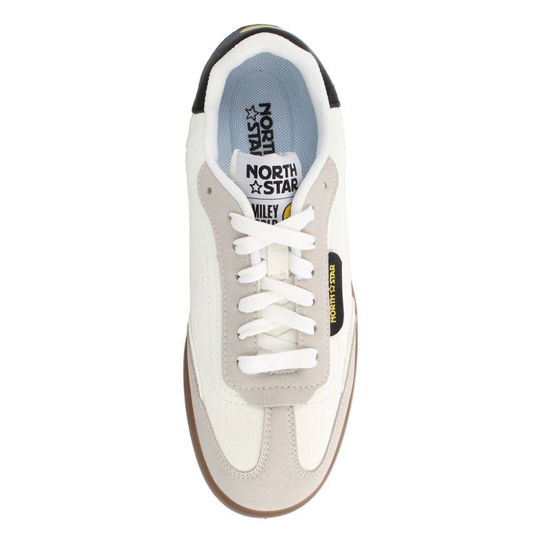 Zapatilla Mujer North Star SmileyWorld Striker Blanco-3
