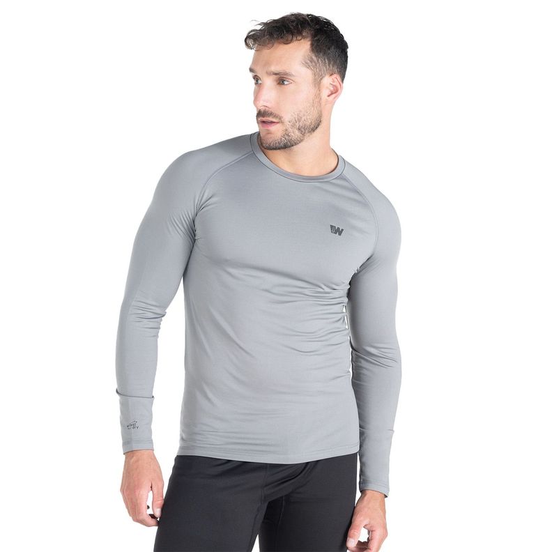 Primera Capa Hombre Weinbrenner First Layer Warm Top Gris-0
