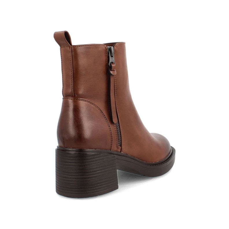 Botín Mujer Bata Angelic Camel-4