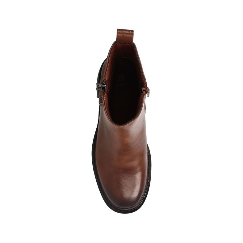 Botín Mujer Bata Angelic Camel-7